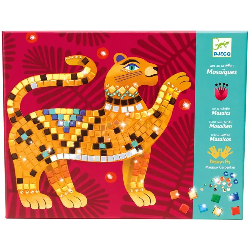 Deep In The Jungle: Sticker Mosaic Art Activity Kit 1