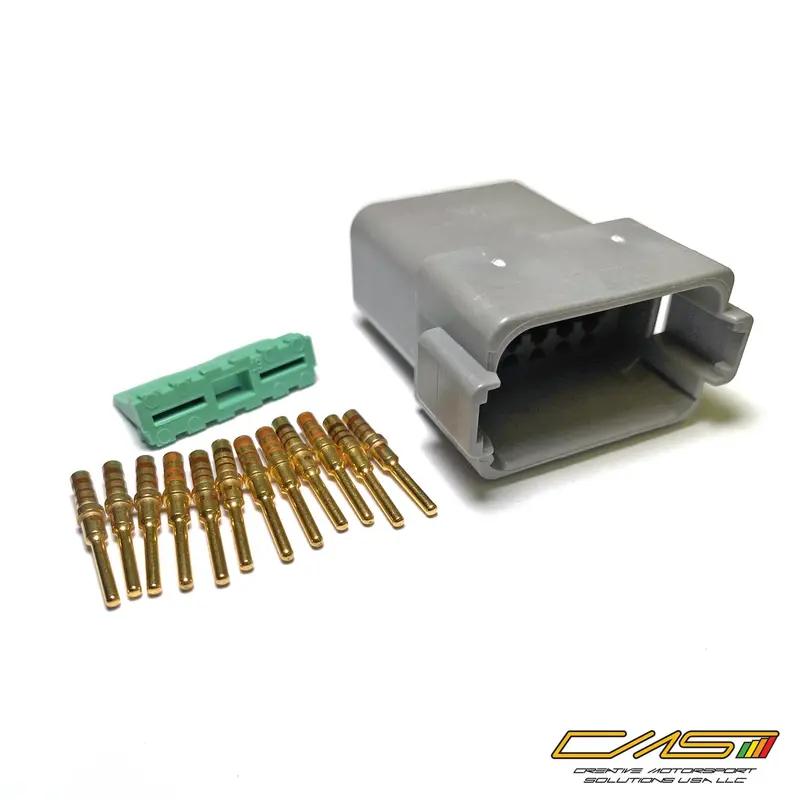 Deutsch Dt04 Series 12-Pin Female Receptacle (Dt04-12P) 1
