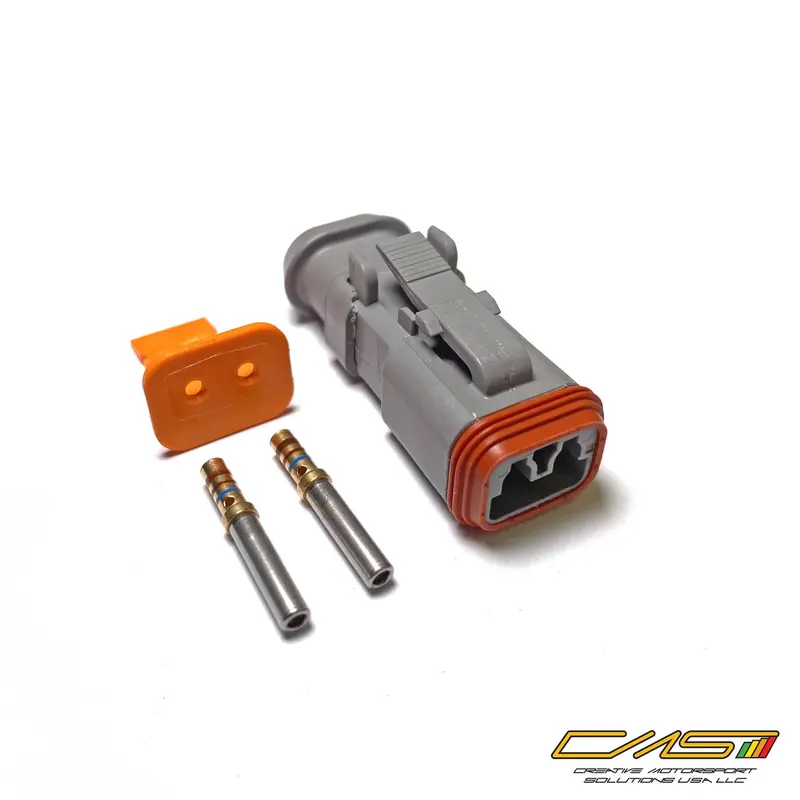 Deutsch Dt06 Series 2-Pin Male Plug (Dt06-2S-E008) 1