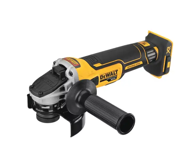 Dewalt 20V Max Xr 4.5" Slide-Switch Angle Grinder With Kickback Brake – Dcg405B (Bare Tool) 1
