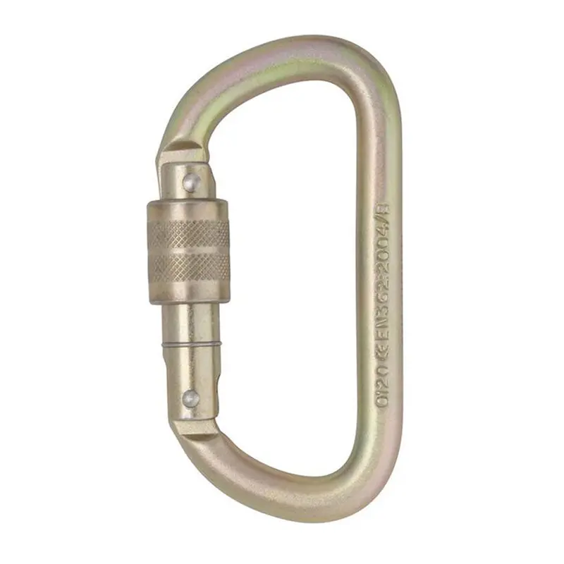 Dmm Equal-D 10 Mm Steel Screwgate Carabiner – 30 Kn Mbs 1