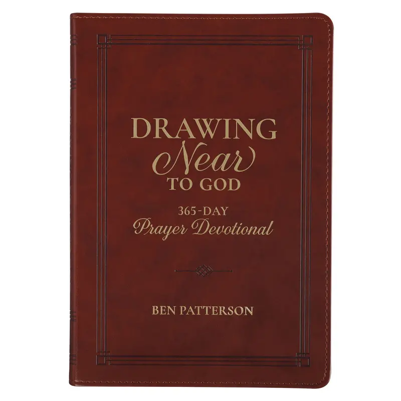 Drawing Near To God: 365-Day Devotional Prayer Journal (Faux Leather Binding) 1