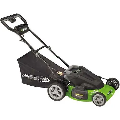 Earthwise 36V Cordless Lawn Mower – 20" Brushless Electric Cutting Deck 1