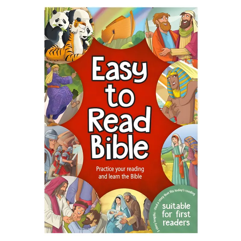 Easy-To-Read Bible For Early Readers – Hardcover Learning Edition 1