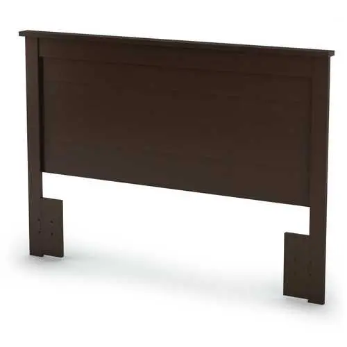 Eco-Friendly Chocolate-Finish Headboard – Full/Queen Size Wall-Mount Or Bed-Attached 1