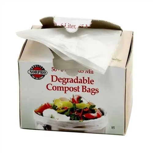 Eco-Friendly Compostable Trash Bags – Pack Of 50 1