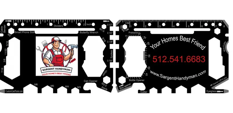 Engineered Multi-Tool Business Card – Model 1 1