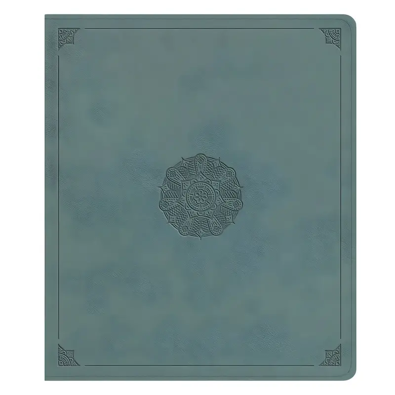 Esv Paris Sky Emblem Journaling Bible – Faux Leather Binding With Elegant Design 1