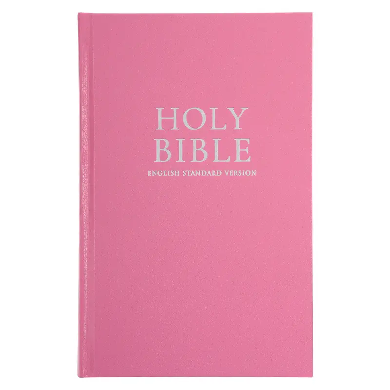 Esv Standard Bible In Pink Hardcover Binding 1