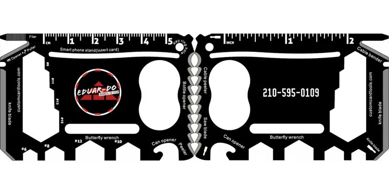 Executive Business Card Multi-Tool – Durable Model 2 1