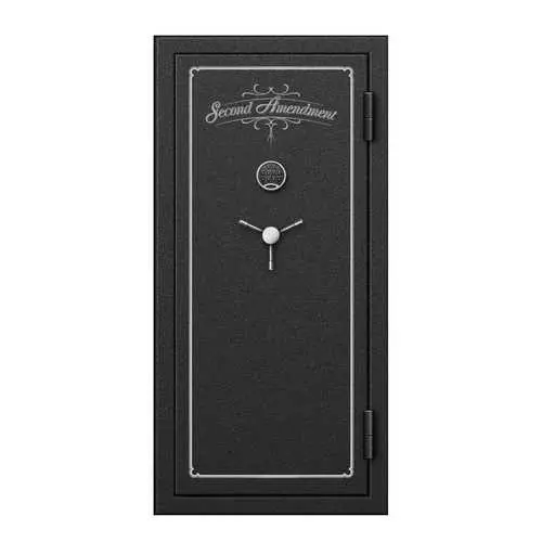 Fire-Resistant 24-Gun Safe – Includes Ammo Pouches And Interior Organizer 1