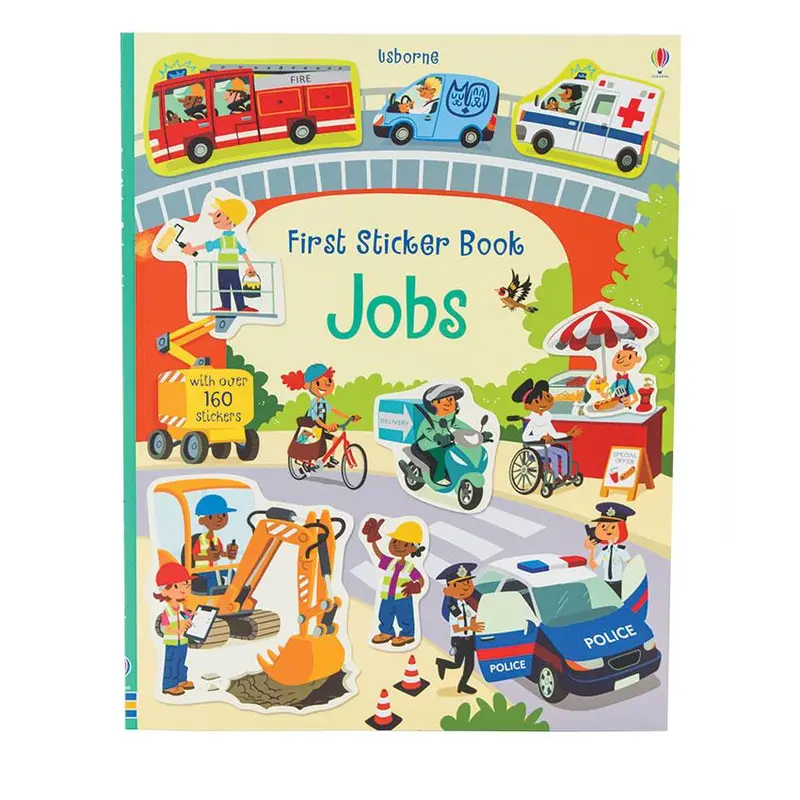 First Sticker Activity Book: Community Helpers And Careers 1