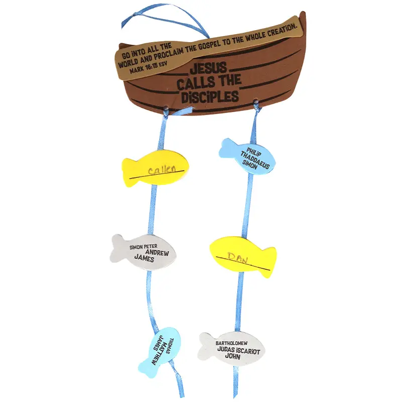 Foam Activity Set – 'Jesus Calls The Disciples' Bible Study Craft 1