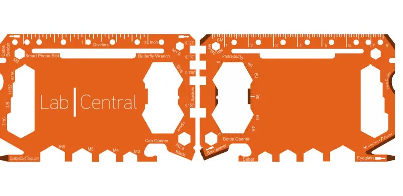 Fully Customizable Multi-Tool Card – Design Your Own (Model 1) 1