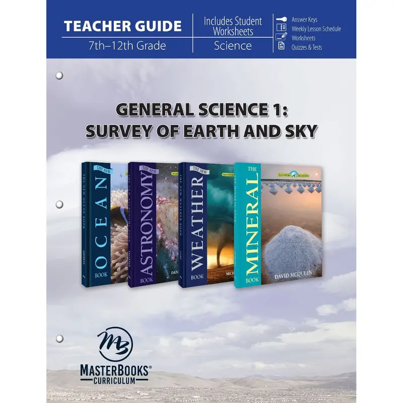 General Science 1: Earth And Sky Survey — Teacher’S Guide (Paperback) 1