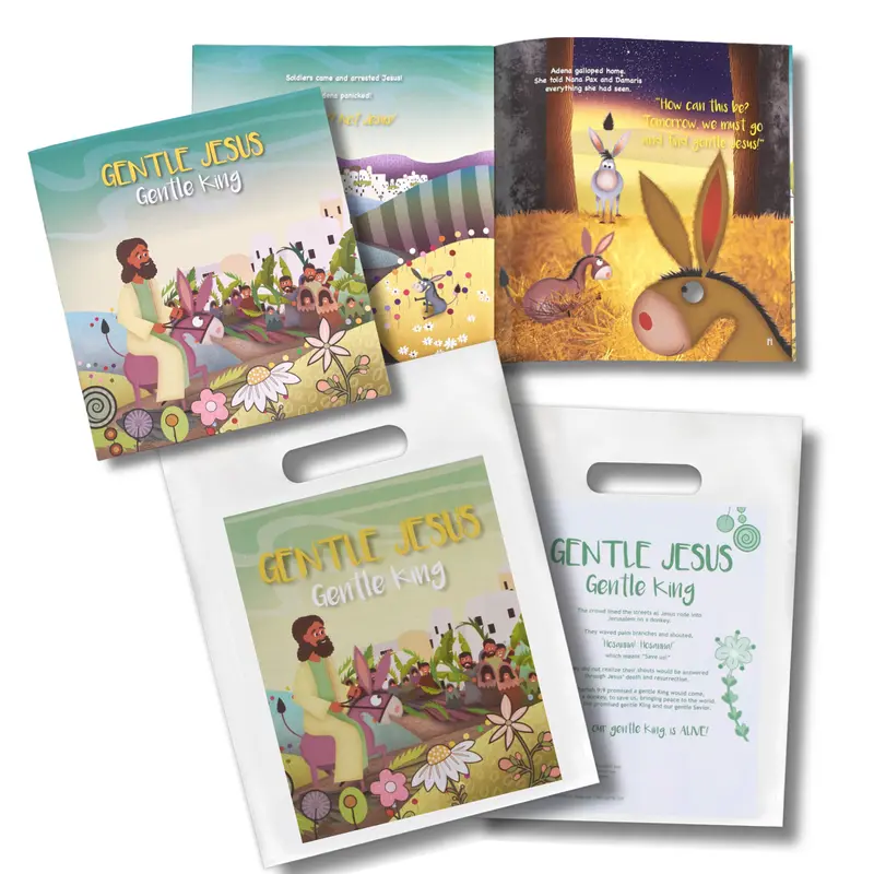 Gentle Jesus, Gentle King Storybook Featuring Free Goodie Bag (24 Pages) 2
