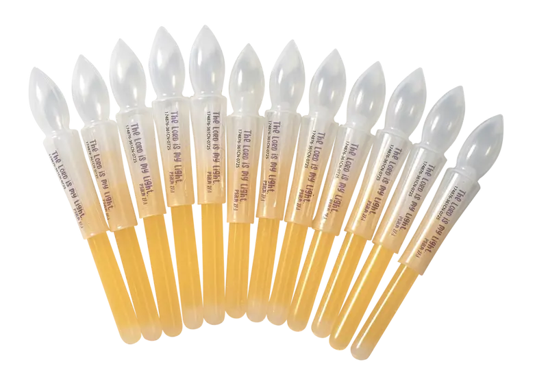 Glow-In-The-Dark Crack & Glow Candle Sticks – Set Of 12 Spiritual Light Accents 1