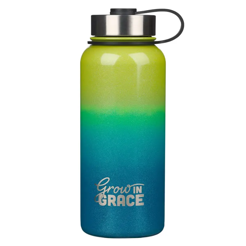 'Grow In Grace' Stainless Steel Water Bottle 1