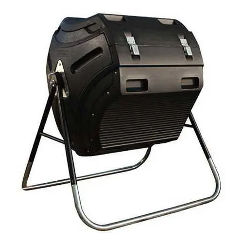 Hdpe 10-Cubic-Foot Compost Tumbler – Heavy-Duty Steel Stand Included 1