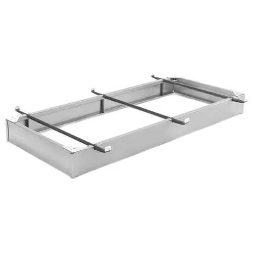 Heavy-Duty Twin Metal Hotel-Grade Bed Base Frame 1