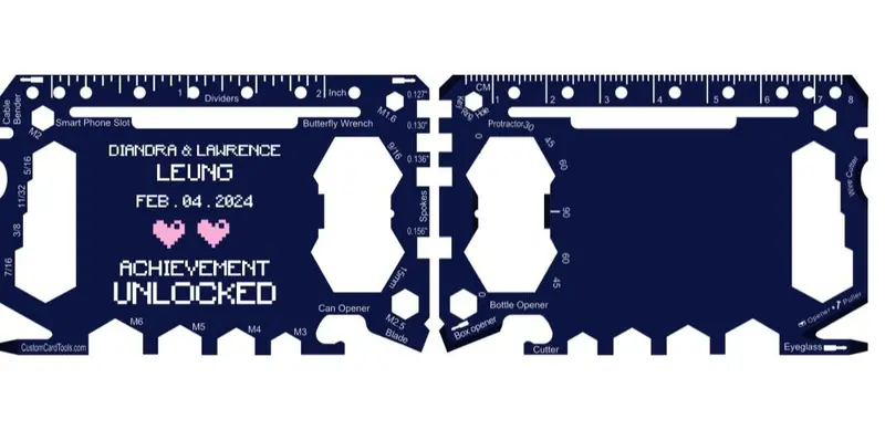 High-Utility Business Card – Custom Model 1 Multi-Tool 1