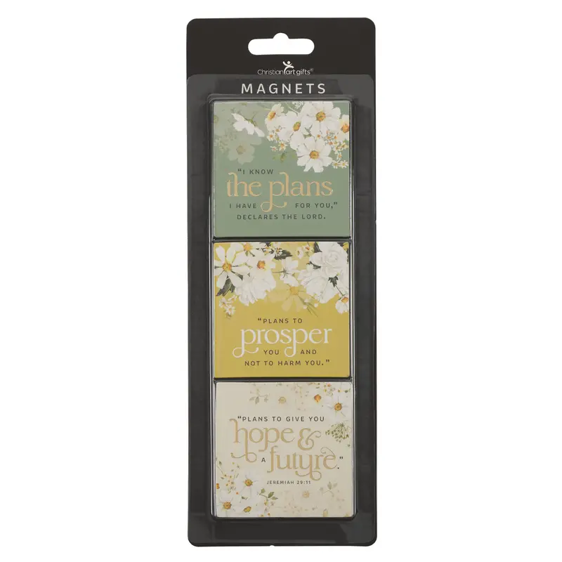 'I Know The Plans' – Three-Piece Inspirational Magnetic Set 1