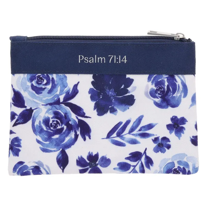 'I Will Always Have Hope' Canvas Zippered Pouch 2