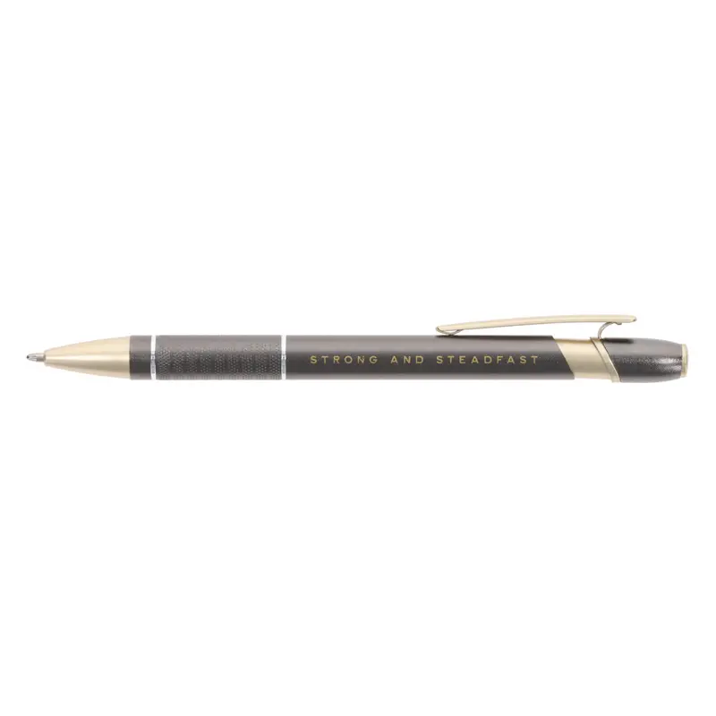Inspirational 'Be Strong And Steadfast' Pen Set In Protective Tube 1