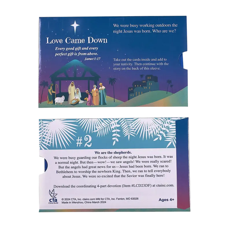 Interactive Build-Your-Own Nativity Set Promoting Hands-On Christmas Reflection 1