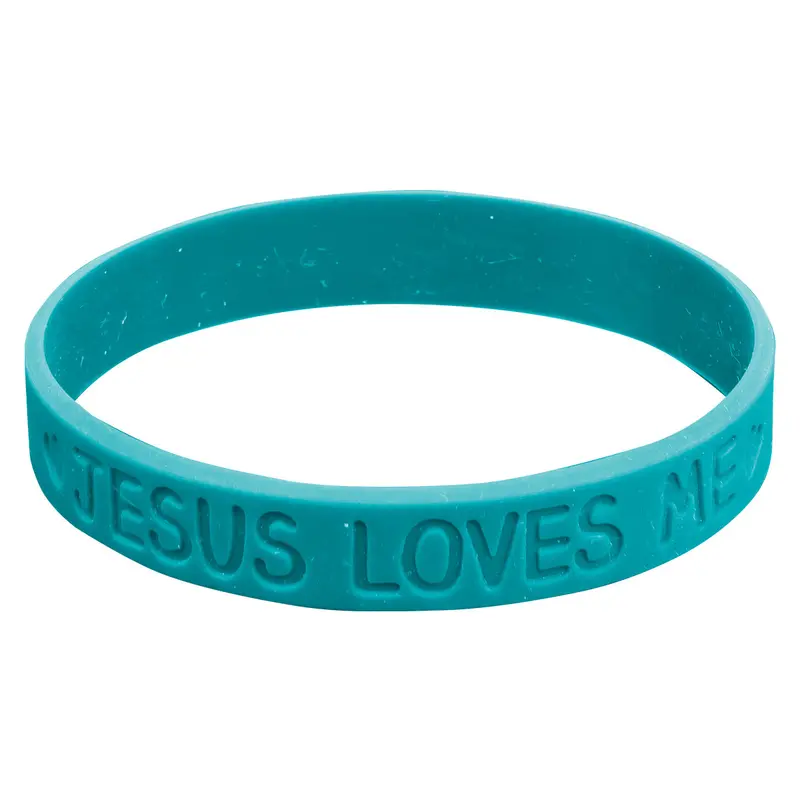 Jesus Loves Me Silicone Bracelets – Faith-Focused Wristbands 1