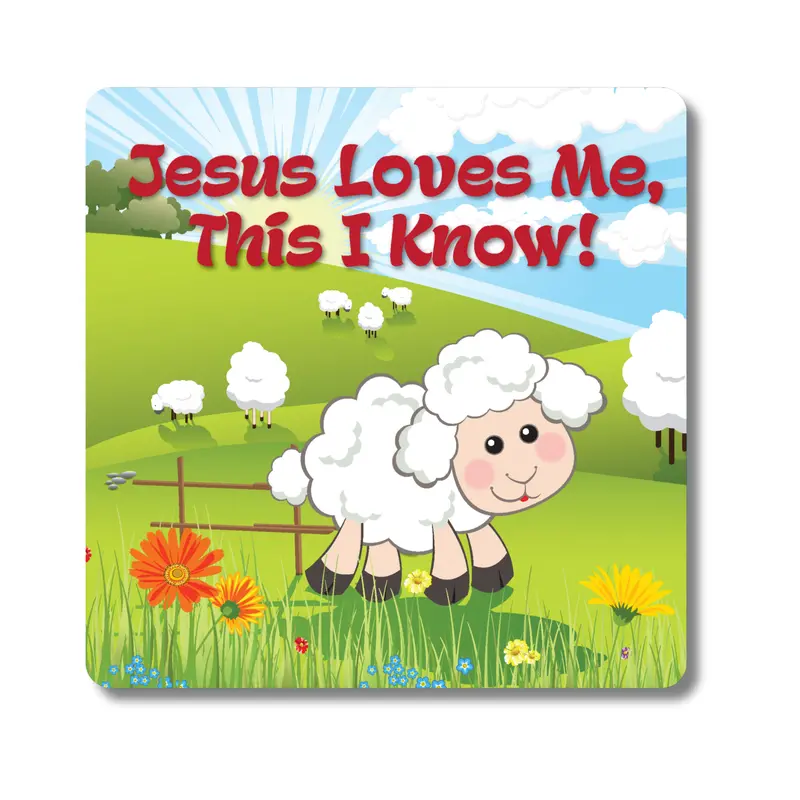 'Jesus Loves Me, This I Know!' – 8-Page Classic Board Book For Little Ones 1