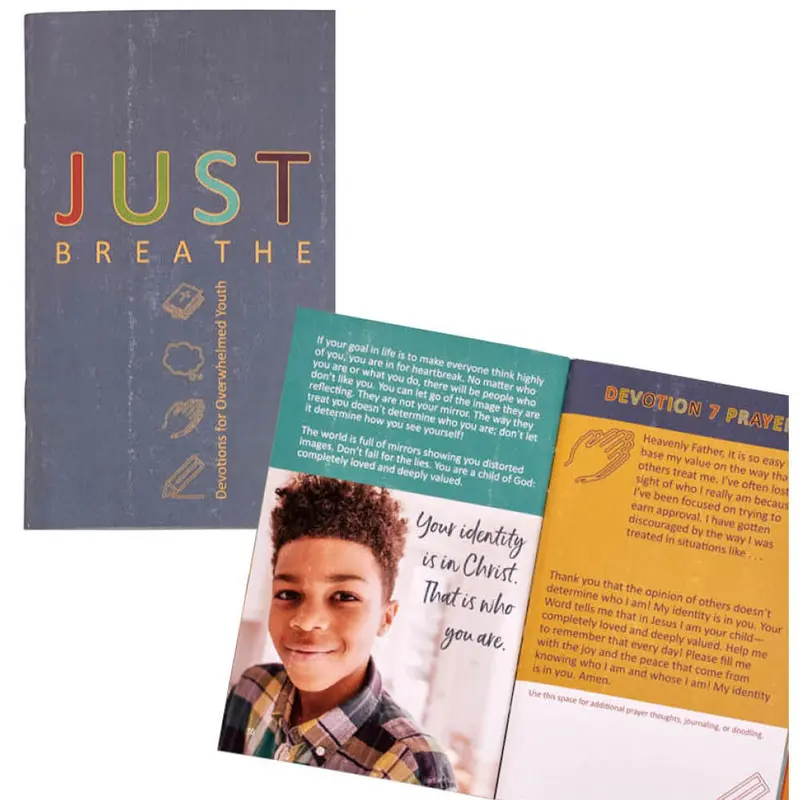 'Just Breathe' Inspirational Mindfulness Book 1