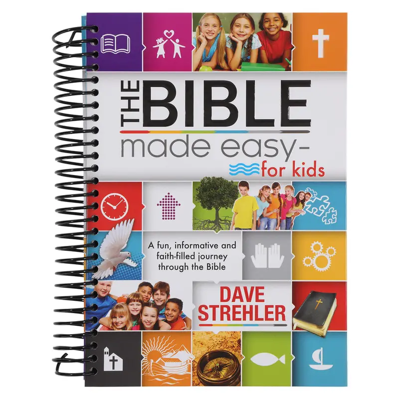 Kid-Friendly Bible: The Bible Made Easy For Children (Spiral-Bound Format) 1