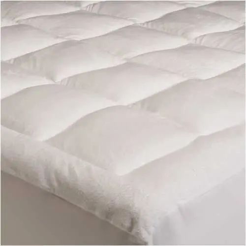 King-Size Microplush Mattress Topper – Ultra-Soft, Overfilled Comfort Layer 1