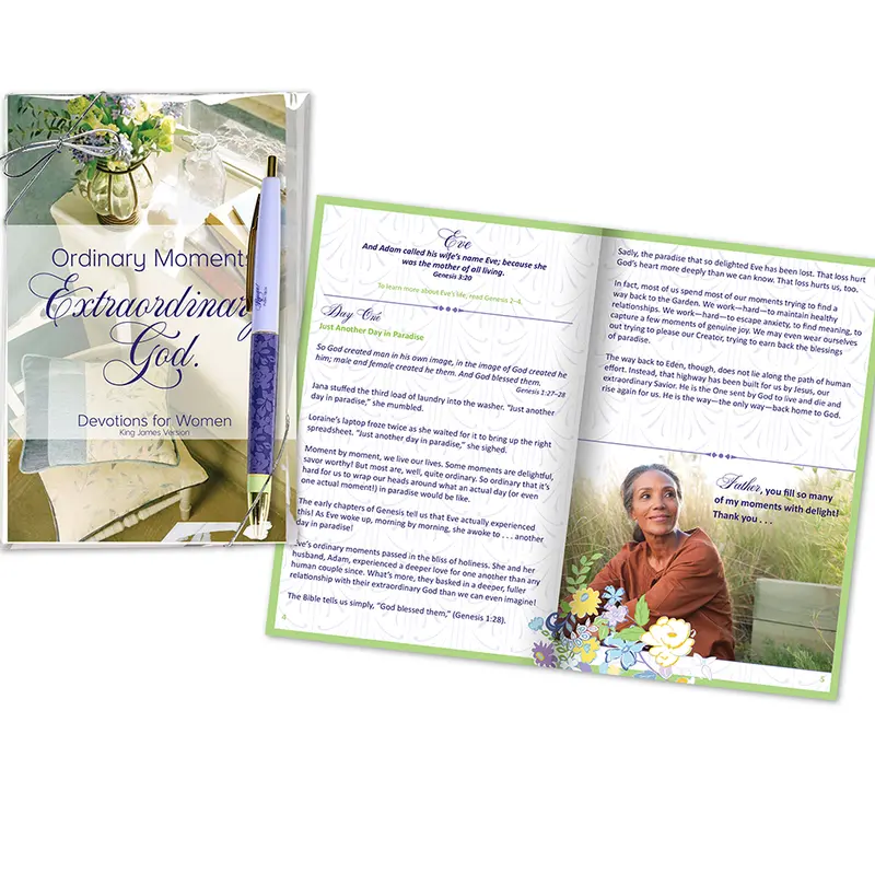 Kjv Devotional & Pen Gift Set – 'Ordinary Moments, Extraordinary God' 1