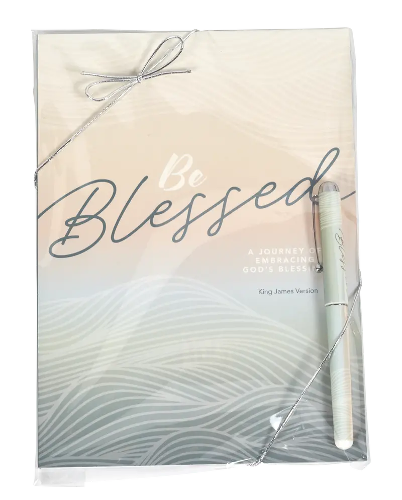 Kjv Prayer Journal & Pen Set – 'Be Blessed' Gift Bundle 1