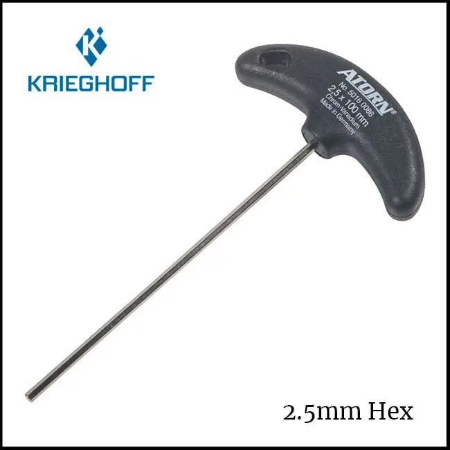Krieghoff Adjustable Comb Height Wrench – 2.5Mm Hex Tool 1