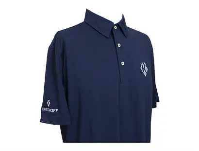 Krieghoff Bamboo Eco-Tec Polo – Navy (New Logo) 1