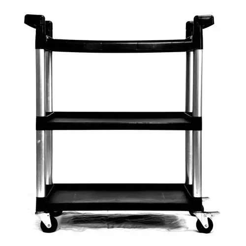 Locking-Caster 3-Tier Printer Stand And Utility Cart For Office Organization 1