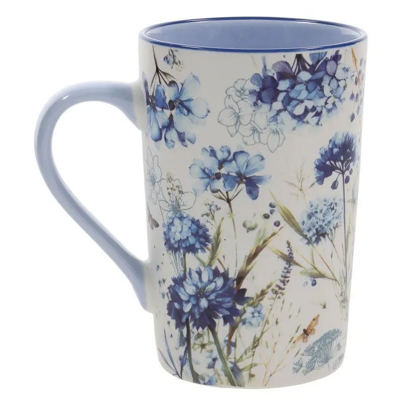 Love — Ceramic Mug Featuring A Blue Interior Accent 2
