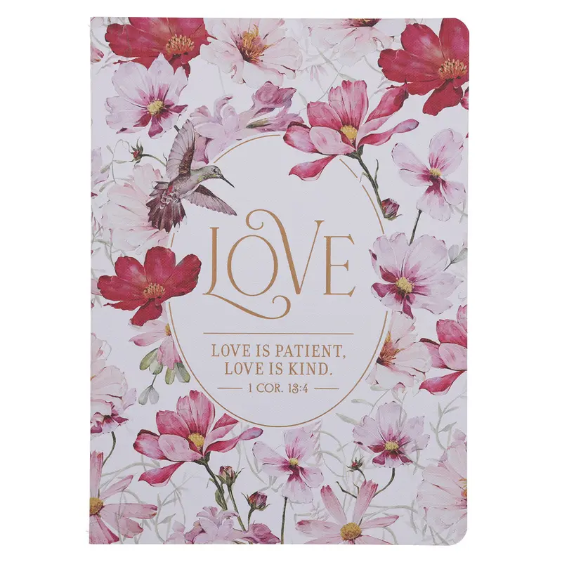 'Love Is Patient, Love Is Kind' Lined Notebook – Inspirational Journal 1
