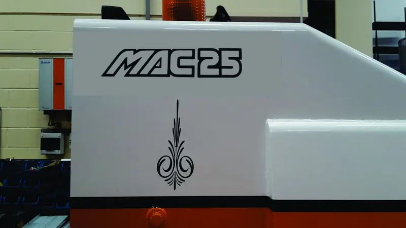 Mac25 Franna Crane Identification Decal 1