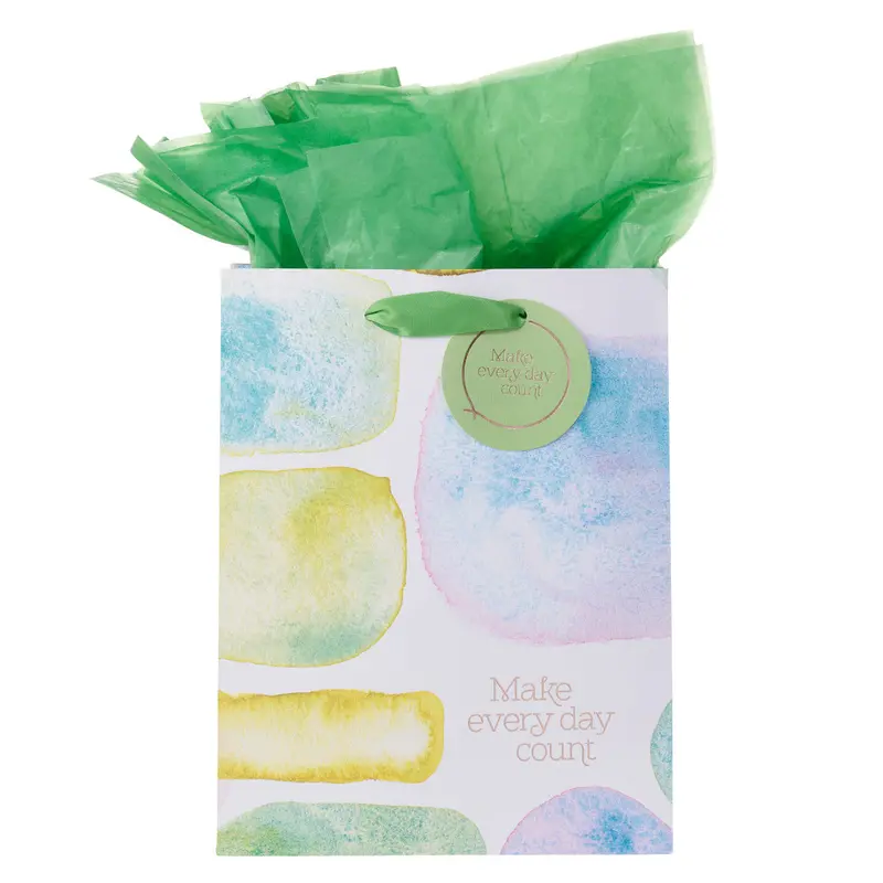 Make Every Day Count: Sea Glass–Inspired Medium Gift Bag With Complimentary Tag 1