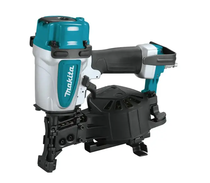 Makita An454 Pneumatic 15° Coil Roofing Nailer – 1-3/4" Capacity 1