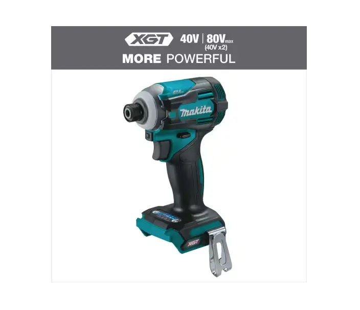 Makita Xgt 40V Max 4-Mode Cordless Impact Driver – Gdt01Z (Bare Tool) 1
