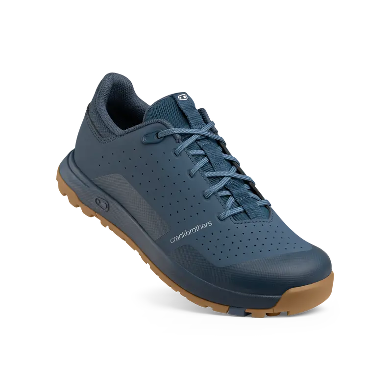 Mallet Trail Clip-In Cycling Shoes – Navy And Gum 1