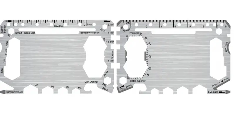 Marketing-Focused Multi-Tool Business Card (Model 1) 1