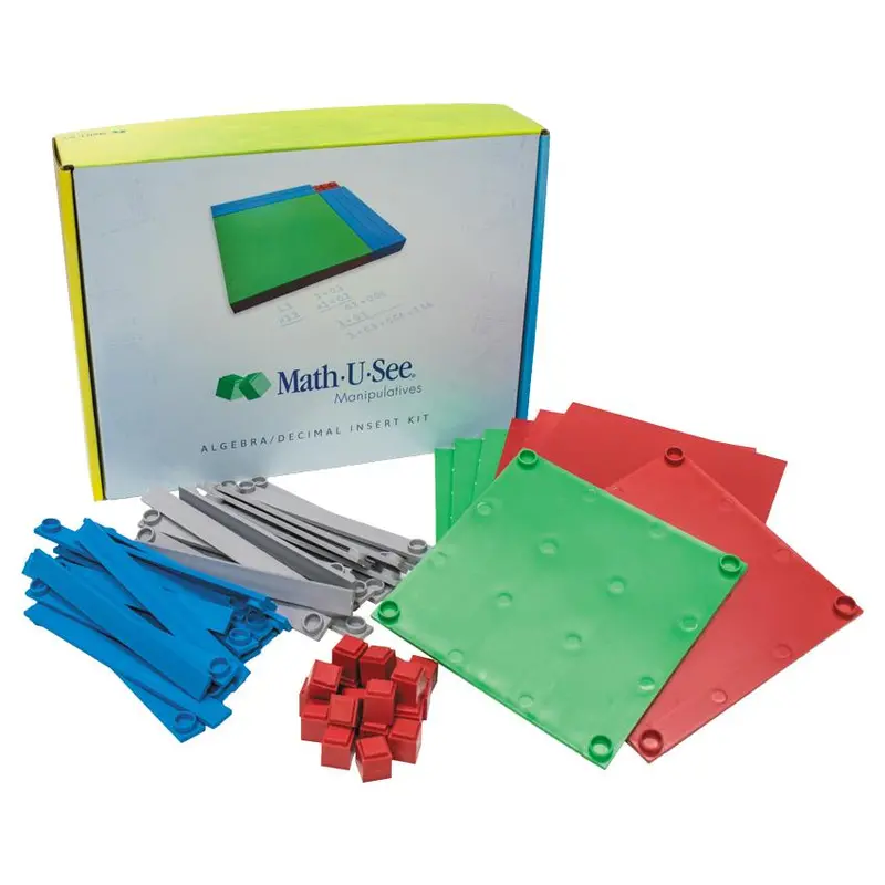 Math-U-See Decimal Insert Kit For Visual Math Learning 1