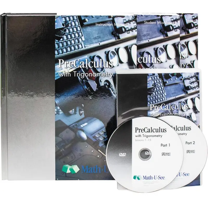 Math-U-See Pre-Calculus Textbook And Teaching Materials 1