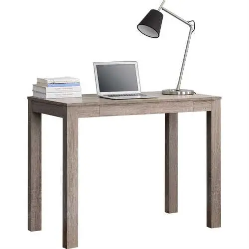 Medium Oak Modern Classic Laptop Desk For Home Office 1